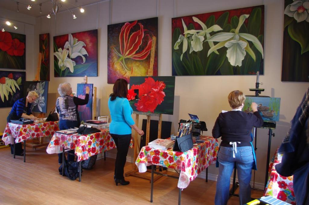 Atelier Galerie Anne Drouin Peinture & Pension Sainte-Julie Eksteriør bilde